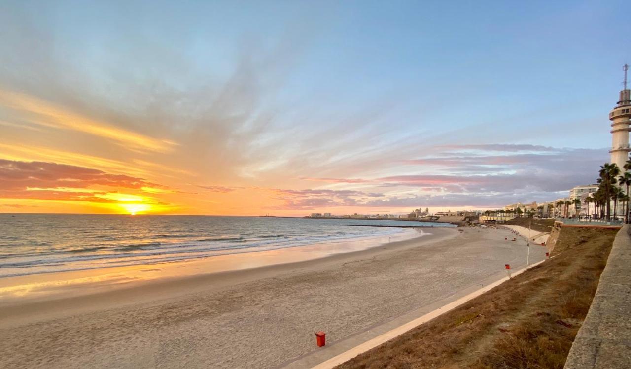 Апартаменты Mirador Playa Caleta Cadiz Centro Grupo Ac Gestion Экстерьер фото